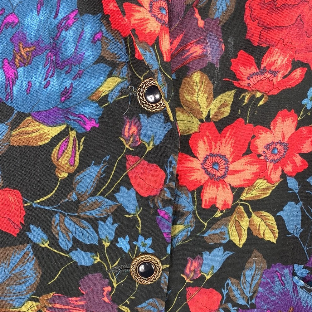 Vintage Worthington Floral Blazer - Picture 13 of 14